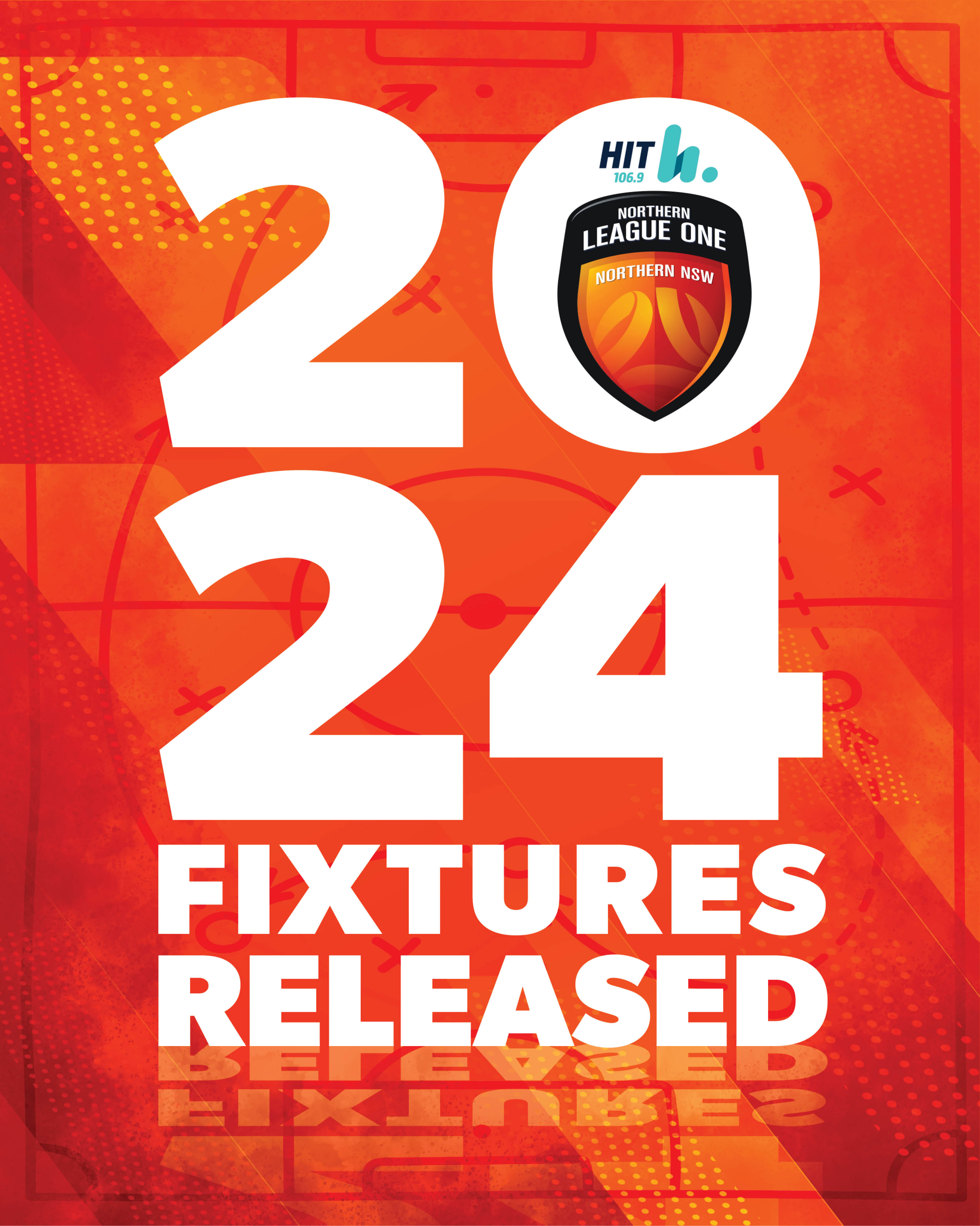 Pyramid connected as fixtures announced for 2024 HIT106.9 Northern